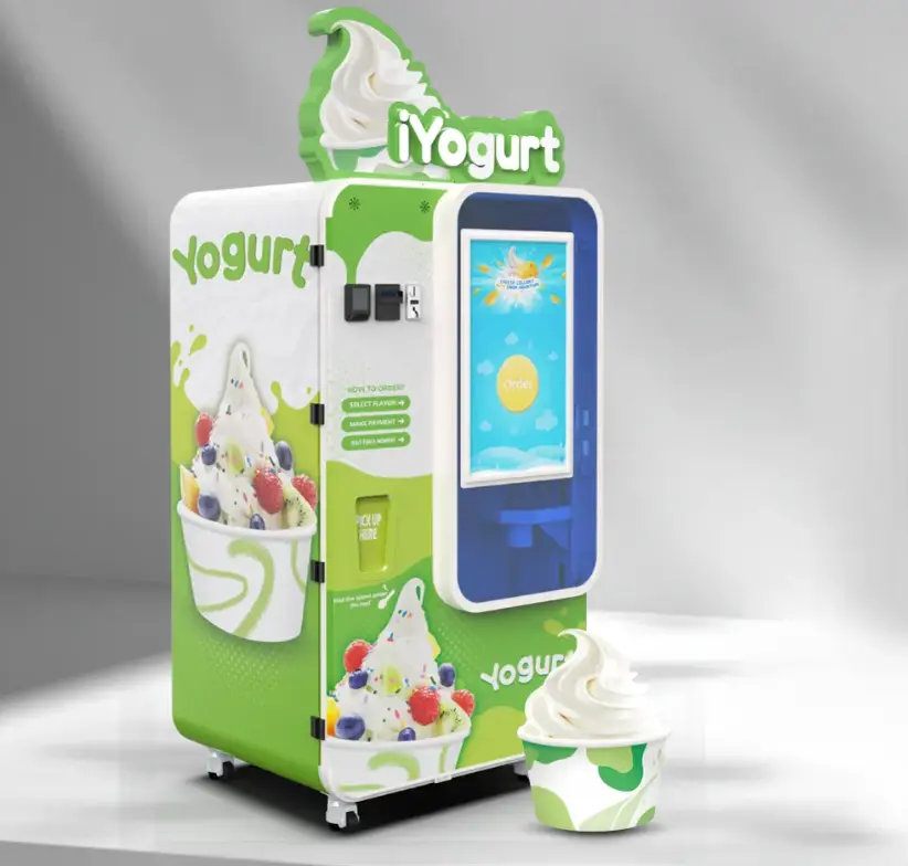 iyogurt ice cream vending machines