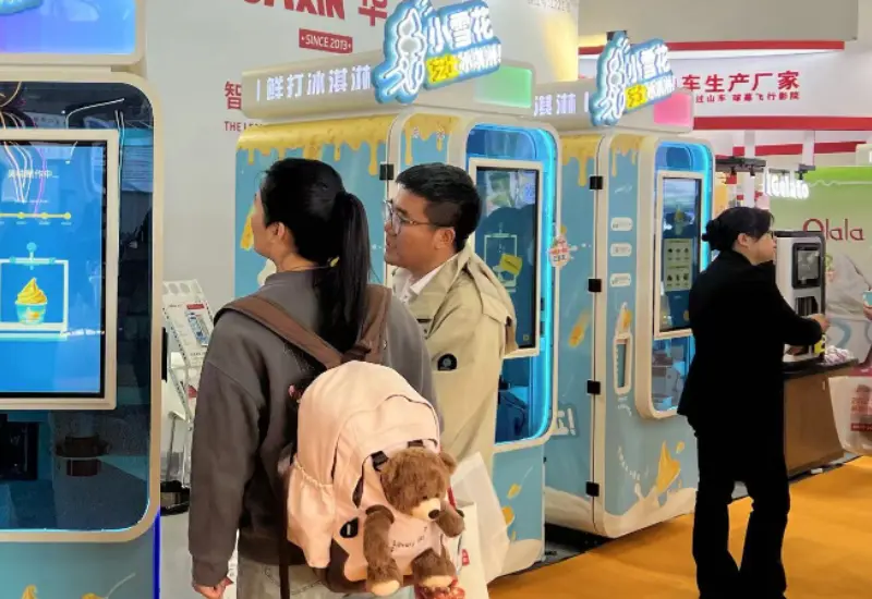 huaxin ice cream vending machines