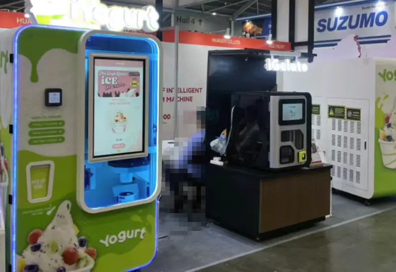 huaxin ice cream vending machine