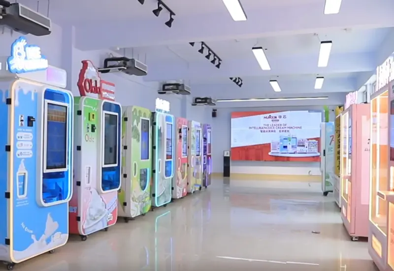 How Do Ice Cream Vending Machines Cope with High-Temperature Environments