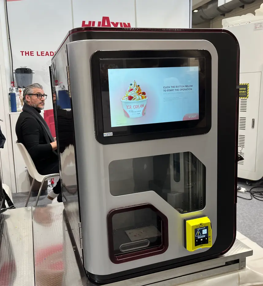 Desktop Ice Cream Vending Machines:  Small Size, Big Business