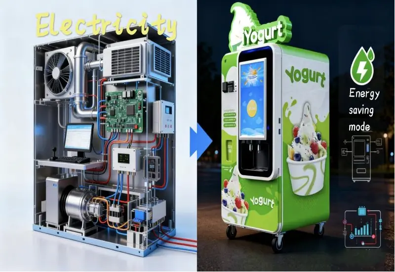 Does an Ice Cream Vending Machine Use Electricity?