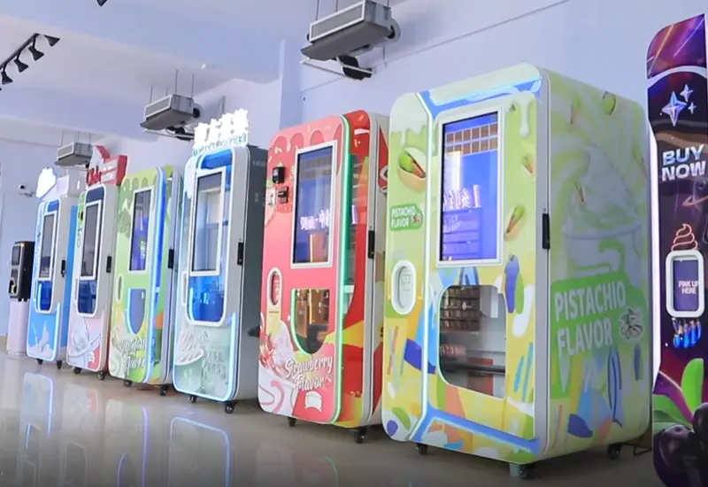 ice cream vending machine