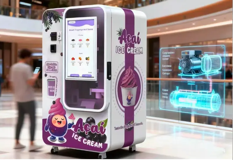 In-depth Analysis of Core Technologies for Ice Cream Vending Machines