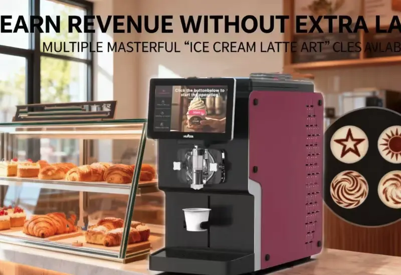 Efficient, Profitable & User-Friendly: Fully Automatic Soft Serve Machines for Global Entrepreneurs