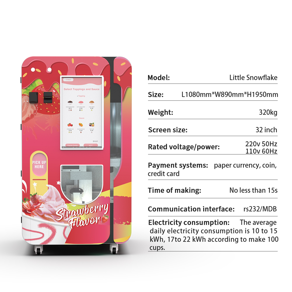 ice cream vending machine