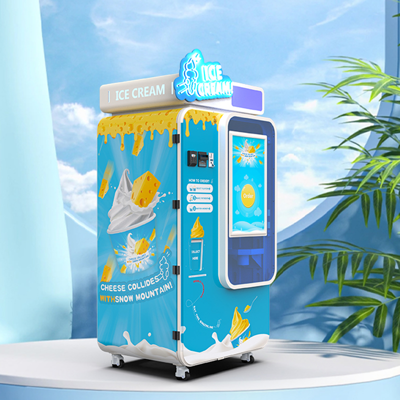 Automatic Commercial Ice Cream Vending Machine | Self-Cleaning & Smart Control for High Profit