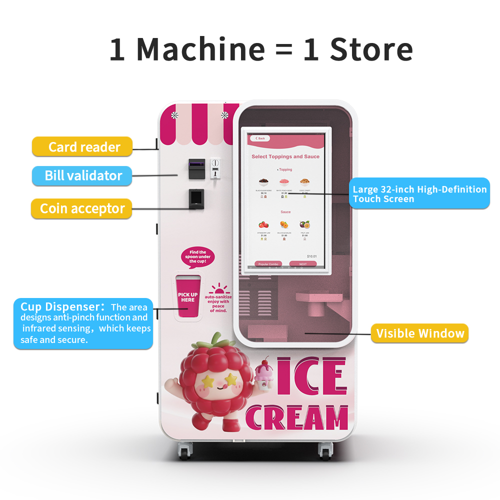 Smart Self-Service Ice Cream Vending Solutions for Malls, Campuses and Commercial Locations in Malaysia