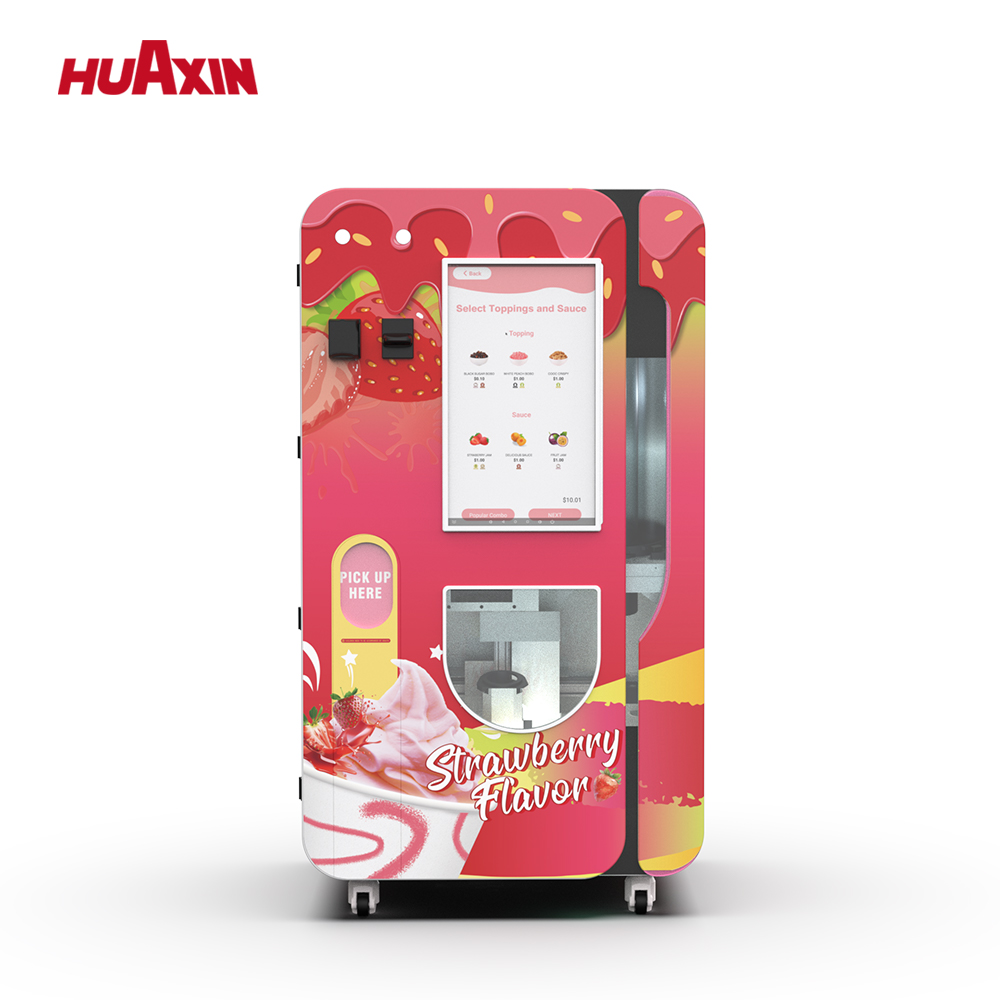 High-Capacity Max Series Ice Cream Vending Machine for European Operators, Distributors, Shopping Malls, Airports, and Tourist Attractions
