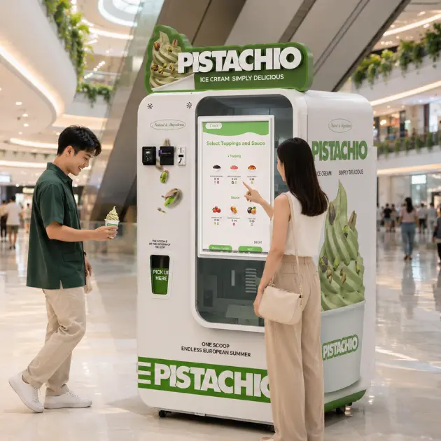 Ice Cream Vending Machine Malaysia for Retail Operators and Dealers