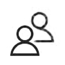 Professional support team icon