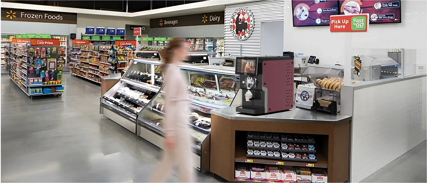 supermarket usage scenarios