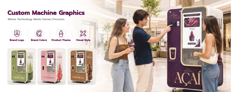 Custom machine graphics
