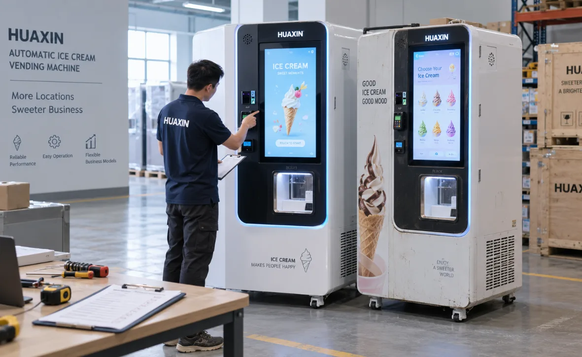 New vs Used vs Rental Ice Cream Vending Machine: Which Is Best for Your Operation?
