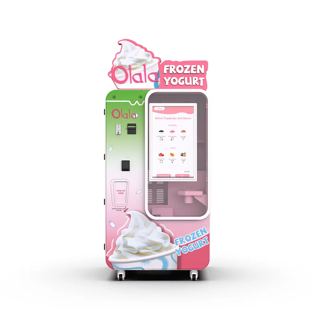 Ice Cream Vending Machine Europe for Commercial Self-Service Dessert Projects